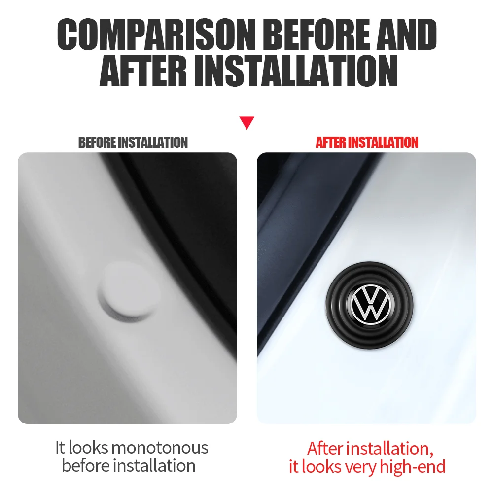 2/10/20 шт. противоударная силиконовая прокладка для двери автомобиля буферная