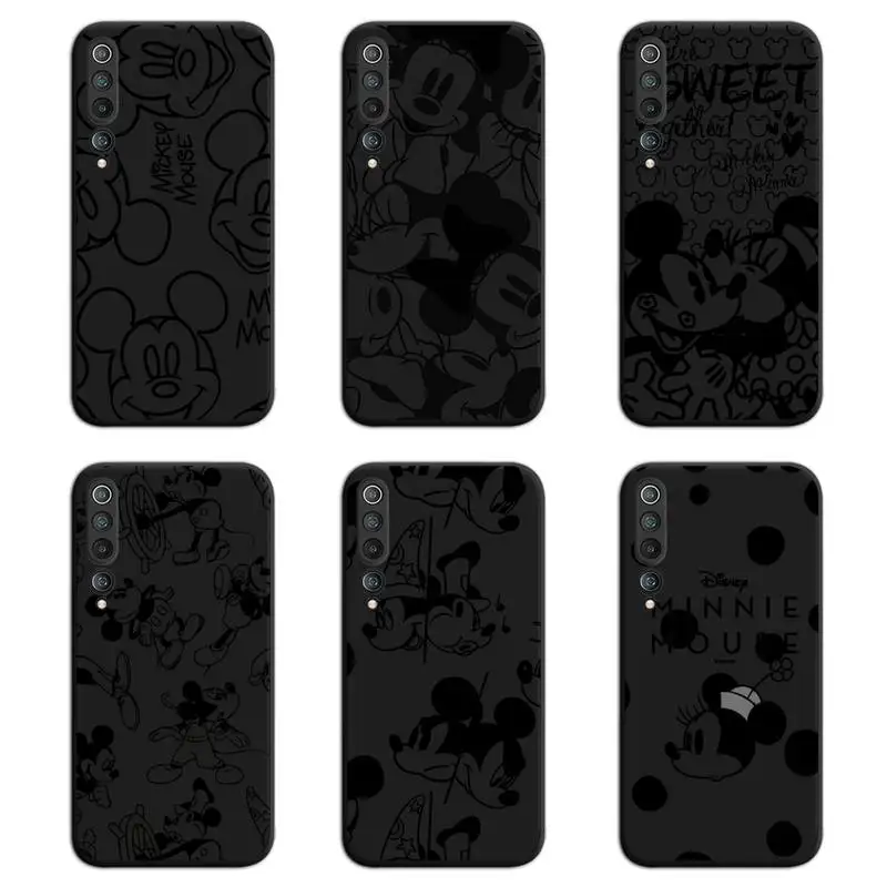

Cartoon Disney Mickey mouse Phone Case for Xiaomi Mi Note 11 10 9 8 11X Lite 9T CC9 POCO M3 X3 Pro SE