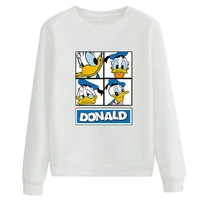 disney donald duck print fashion sweatshirt fallwinter o neck casual pullover