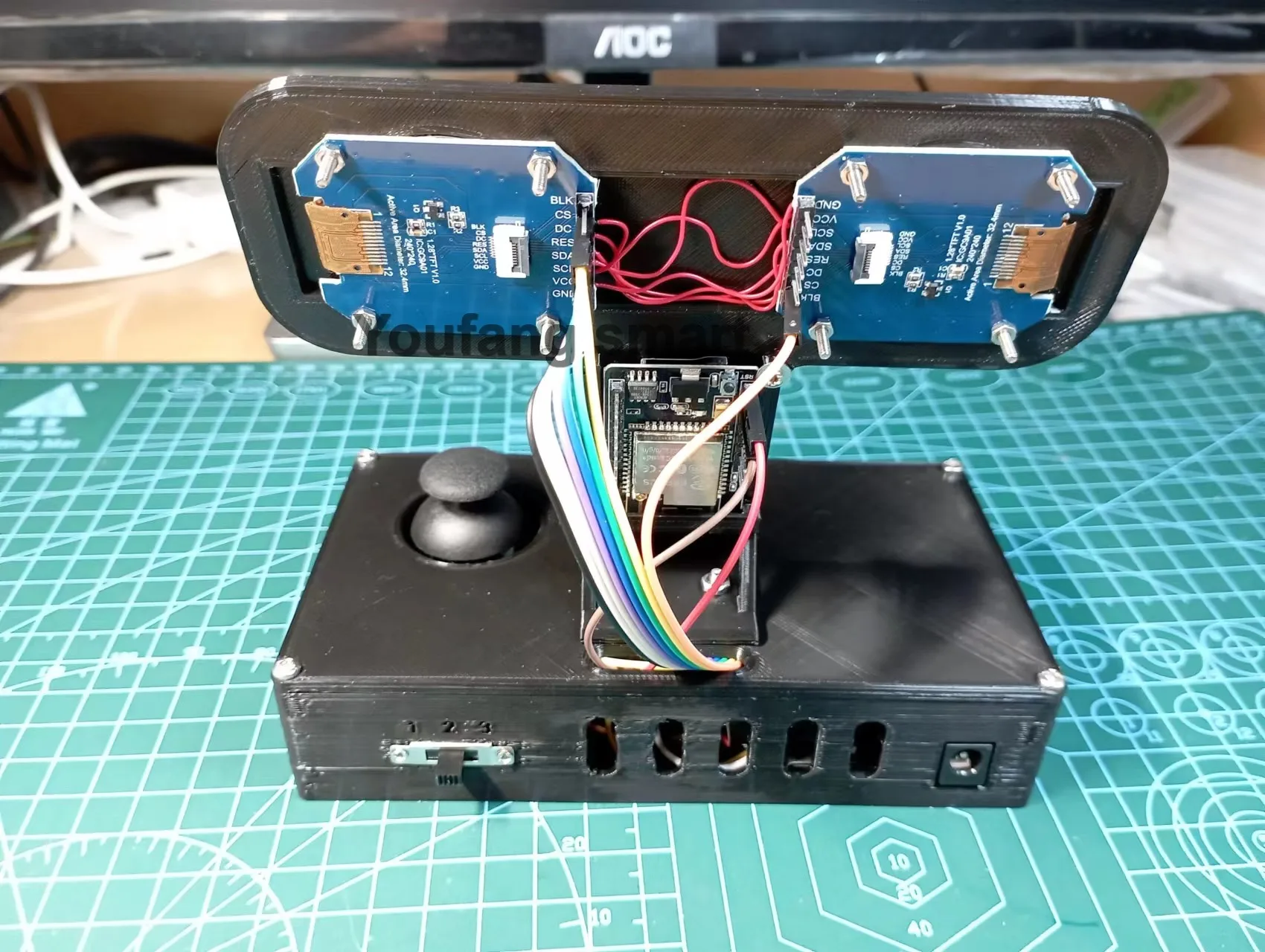 ЖК-экран ESP32 Роботизированный глаз с камерой ESP32-CAM многоцветные школьники для