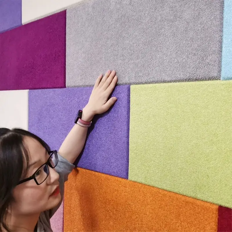 

Новинка 2023, настенная звукоизоляция, простая льняная самоклеящаяся настенная сумка для защиты окружающей среды