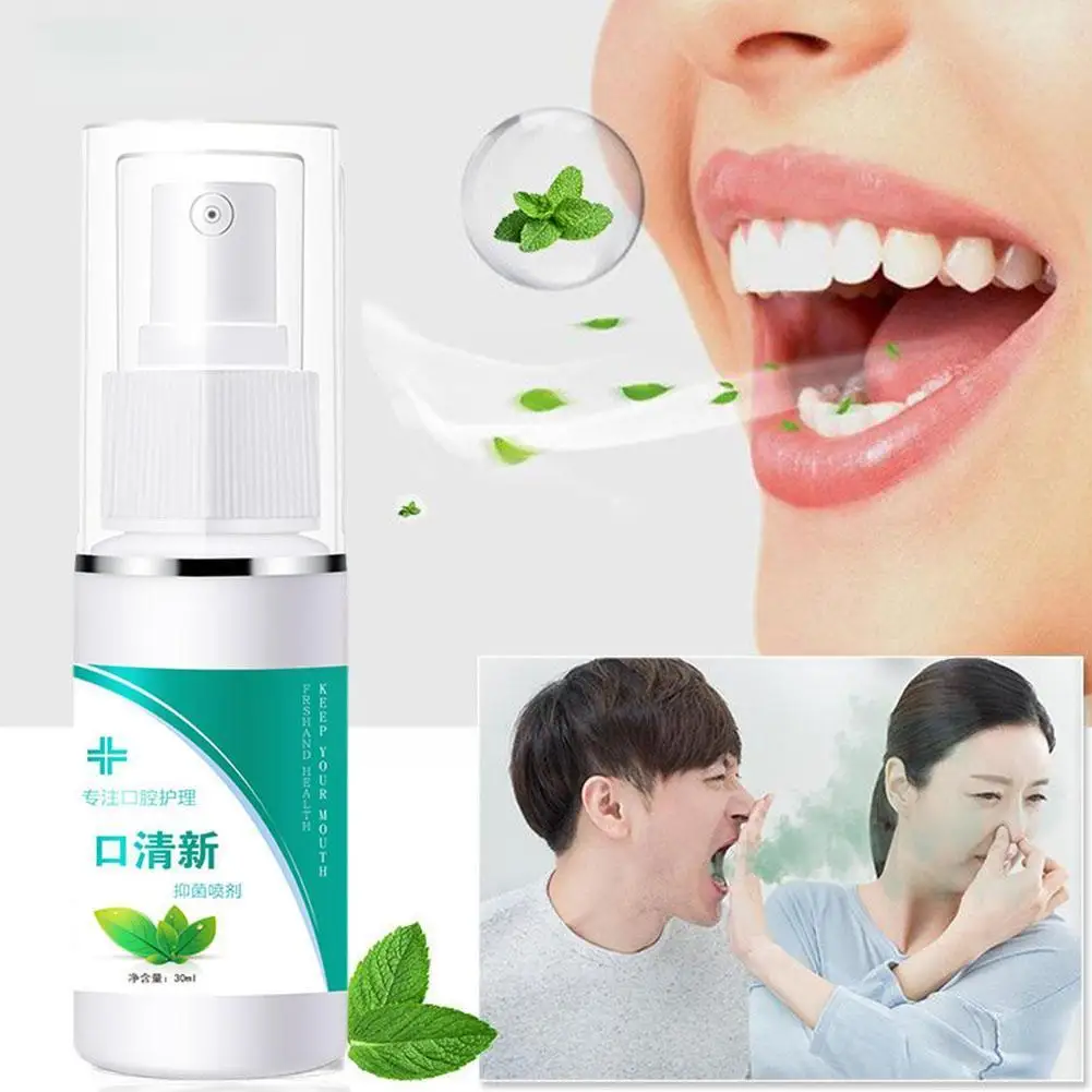 

Спрей Oral Fresh Spray 30 мл освежитель для рта, лечение орального запаха, уход за полостью рта, постоянное удаление неприятного вкуса, Oral F2G8
