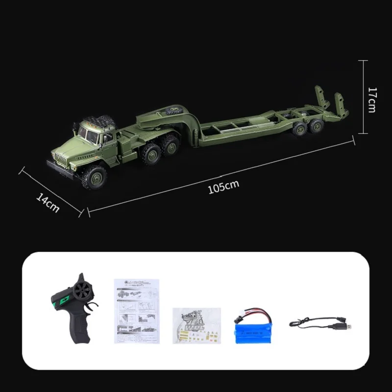 RC Truck B36-3 WPL Full Scale Military Transport Vehicle Model 1/16 CAR long Crawler Monster Remote Control B36/3