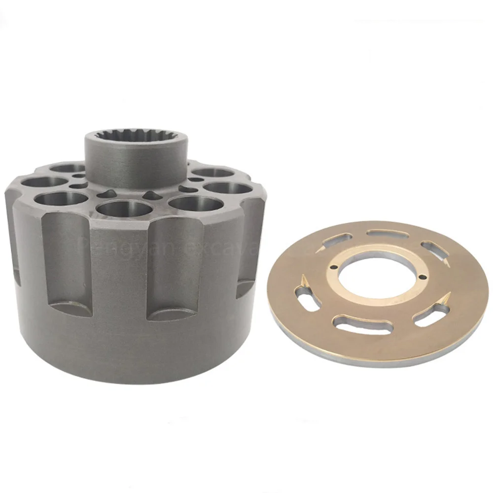 Гидравлический поршневой насос для Sany SY75C 65C Kobelco SK60-6-5 роторный двигатель блок