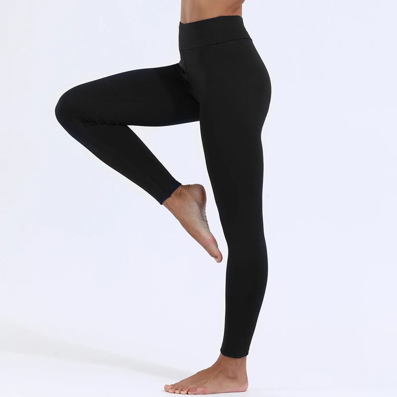 Leggings Women Cotton Pants Velvet Thick Warm Winter Woman Clothing Soft Fleece High Waist Legging Black Women's Warm Pants