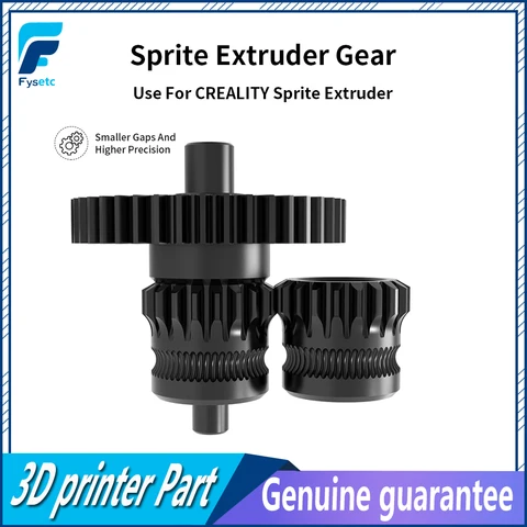 Для Экструдера CREALITY Sprite Gear POM и формы с нанопокрытием, стальные шестерни, аксессуары для 3D-принтера