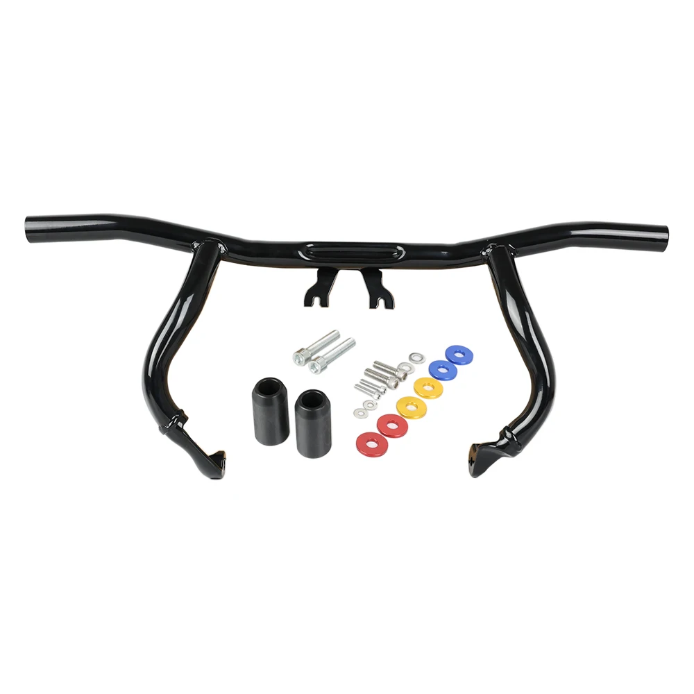 

Защита двигателя, защита от столкновений, плоская планка, подходит для Harley Electra Street Glide CVO Road King Freewheeler Revival Touring 09-25