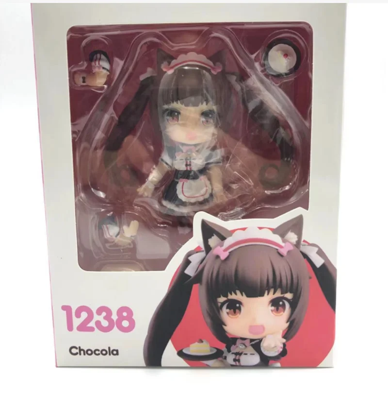 Nendoroid 1238 Nekopara Chocola 1248 Ванильная фигурка сменная Коллекционная модель лица игрушка