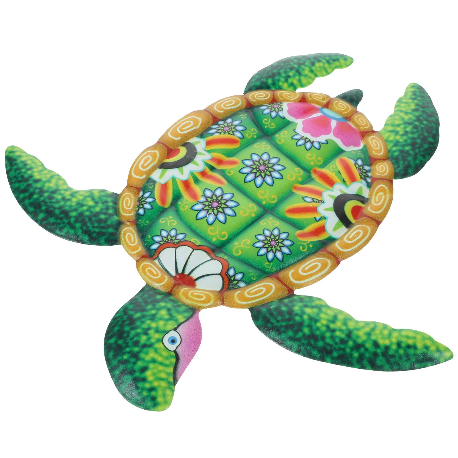 

Crafts Turtle Decor Decorations Fence Pendant Wall Decors Outdoor Iron Hanging