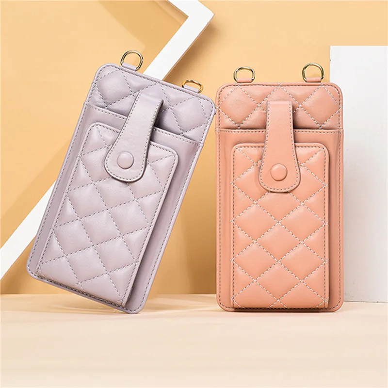 

Роскошная брендовая Дизайнерская Женская сумочка, сумки через плечо из искусственной кожи для телефона, маленькие женские сумки на плечо, Д...