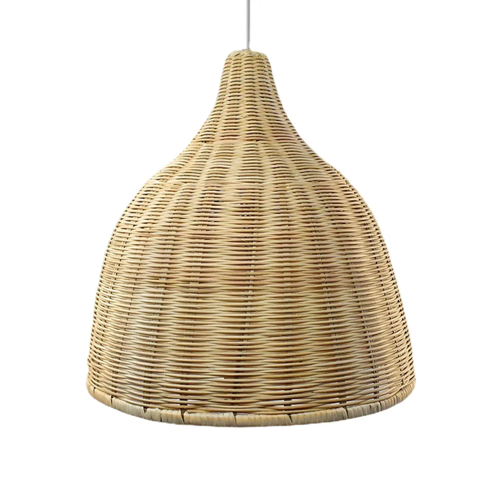 

Wicker Lamp Shade Weaved Hanging Retro Rustic for Hanging Light, Floor Lamps