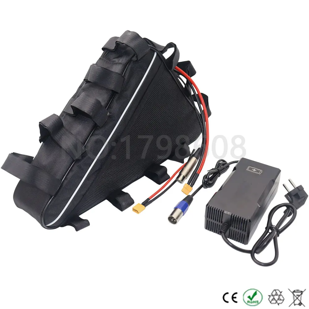 Аккумулятор для электровелосипеда Samsung литиевая батарея 52 в 2000 Вт 1500 1000 35 Ач 30 25 20 -