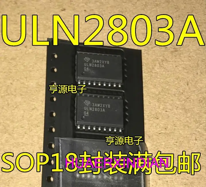 

10PCS New Original ULN2803A ULN2803ADW ULN2803ADWR SOP18