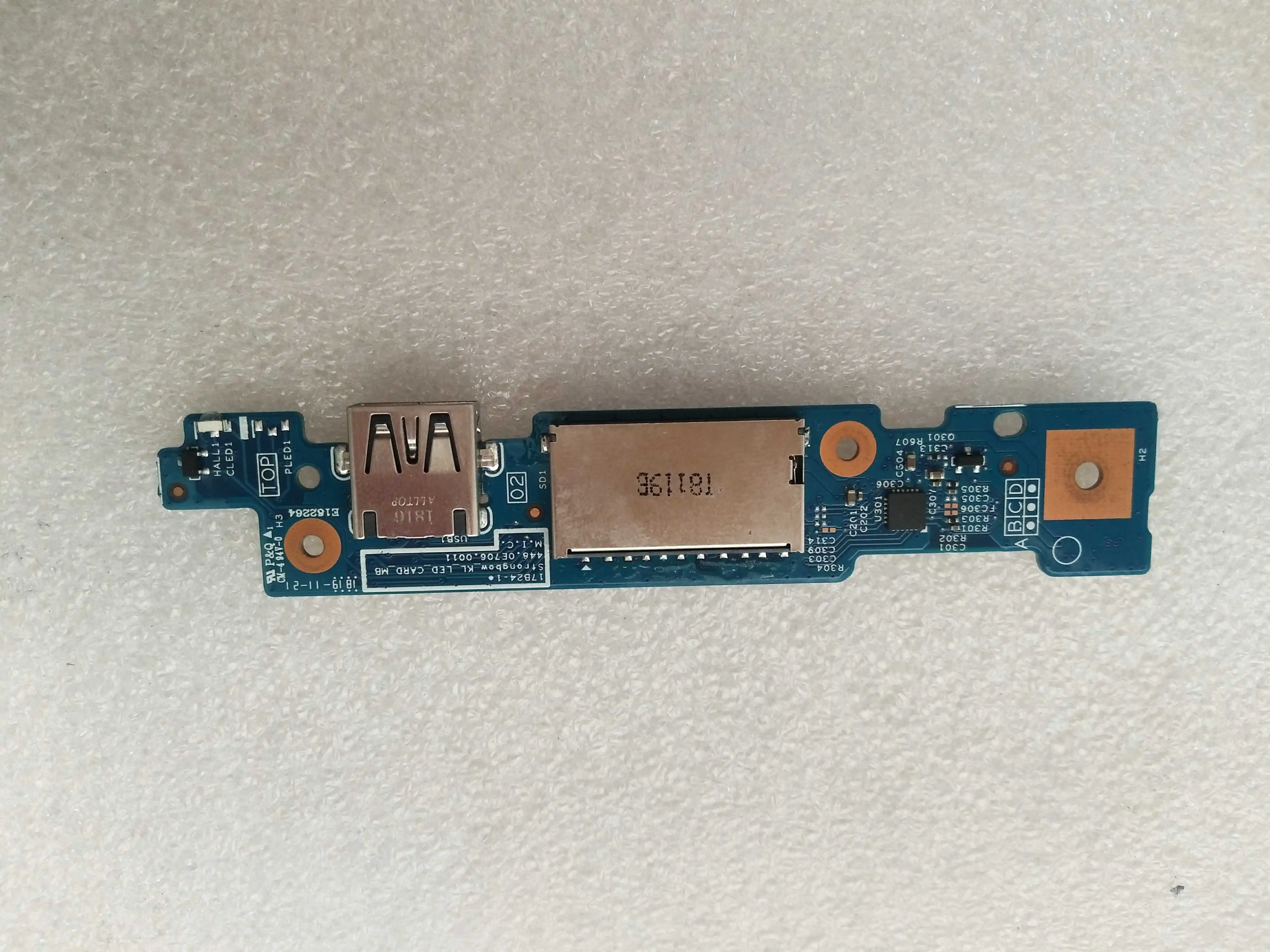 Оригинальный Для Acer Hummingbird Swift3 SF314-5456 USB CARD READER BUTTON Board 448.0E706.001