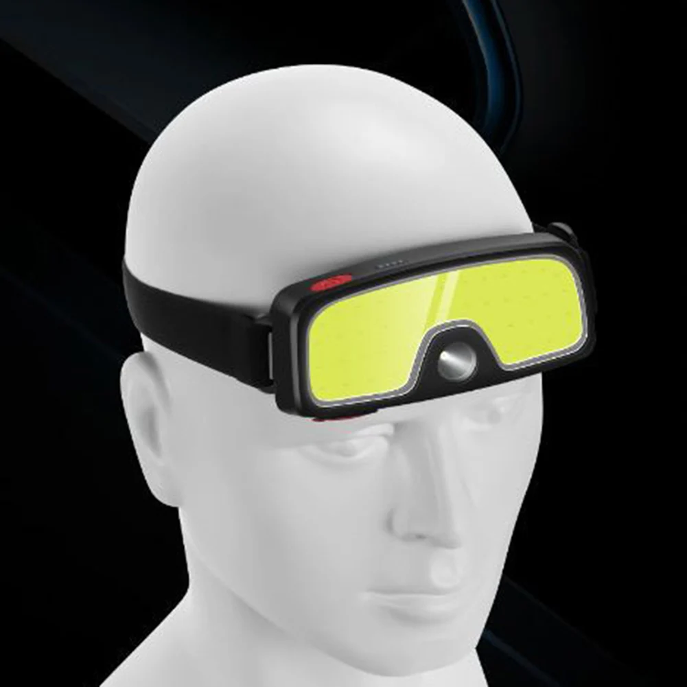 

COB LED Headlamp Waterproof 3 Working Modes Headlight Torch USB Rechargeable Outdoor Camping Night Fishing Hiking Head Light