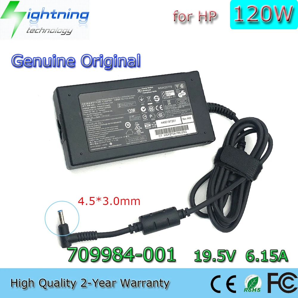 Новинка оригинальный 120 Вт 19 5 в 4 а 3 0 * мм фотоадаптер переменного тока для