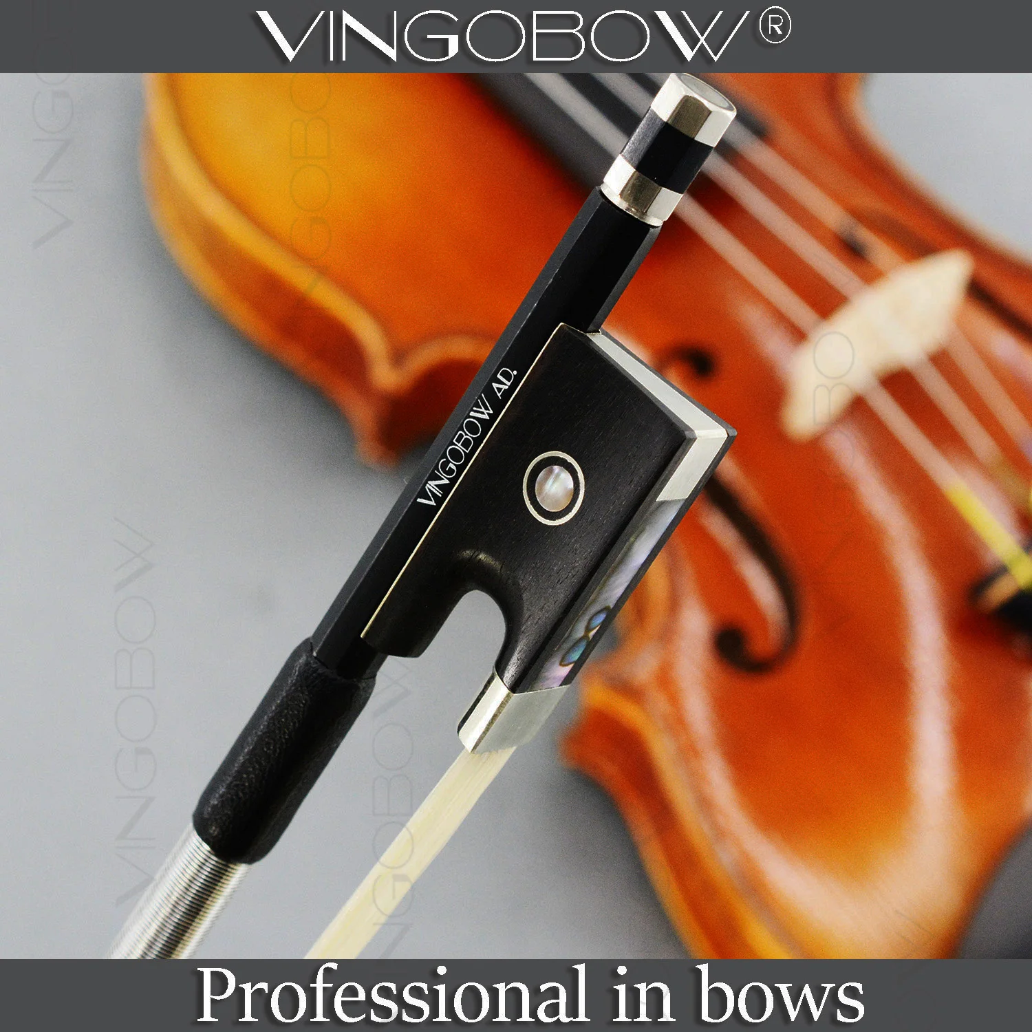 FREE SHIPPING 5 Sizes Black Carbon Fiber VIOLIN BOW Good Quality Ebony Frog White Violin Bow Hair Violin Parts Accessories 100V