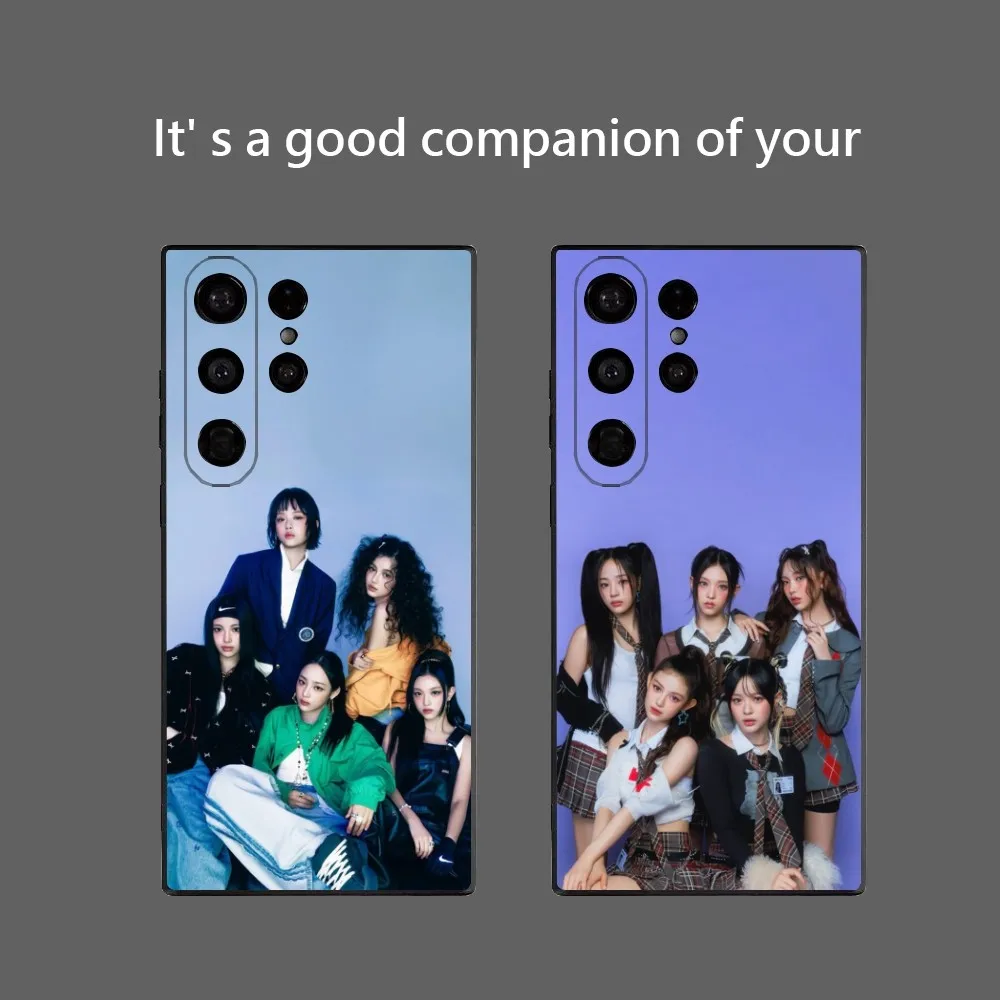 Популярный музыкальный альбом N-NewJeans Чехол для телефона Samsung Galaxy S25 Ultra S22 S23 S24 S21 S20