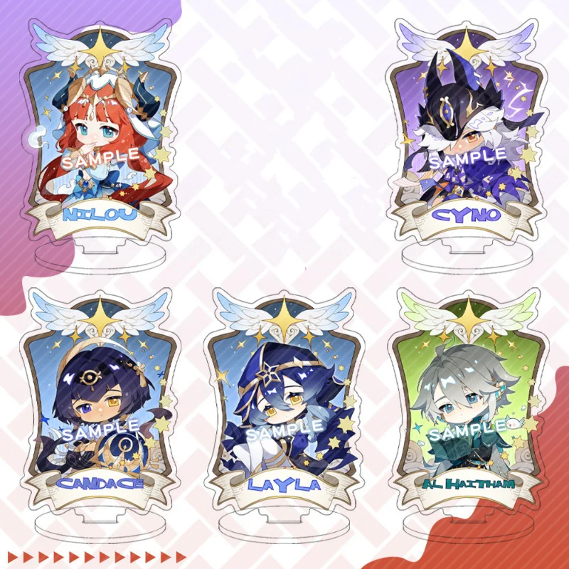 

Фигурка аниме Genshin Impact, фигурка CYNO Candace Nilou, игрушечные фигурки, Женская экшн-фигурка, подставка, фигурка, модель, кукла, игрушки из акрила