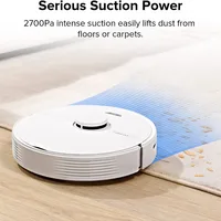 New Roborock Q7 Robot Vacuum 2700Pa 180min Runtime, Works with Alexa, Great for Hard Floors, Carpets and Pet Hair No Dust Bin