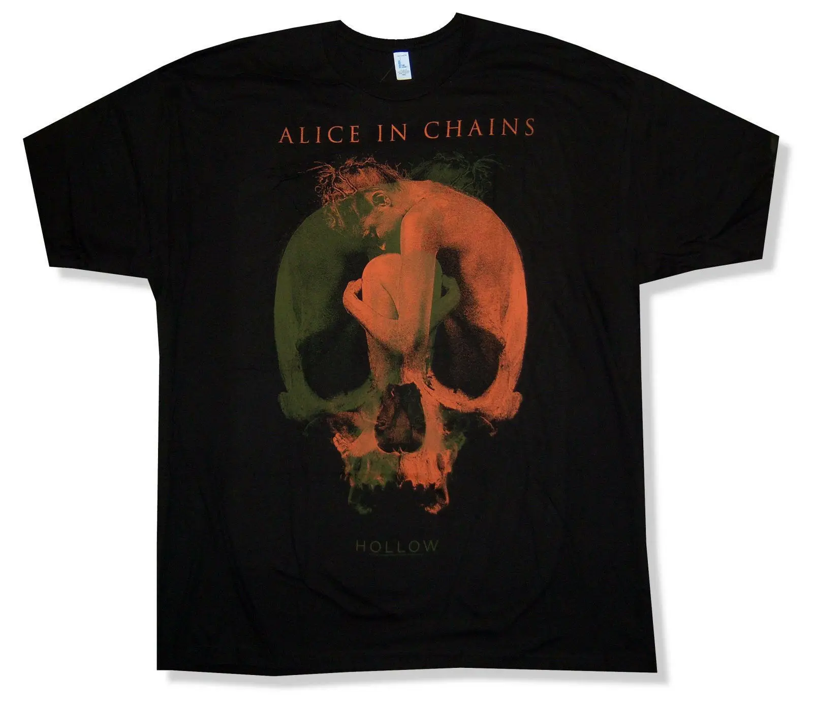 

Alice In Chains Fetal Hollow Tour 2013 PA-NV Black T Shirt New Merch