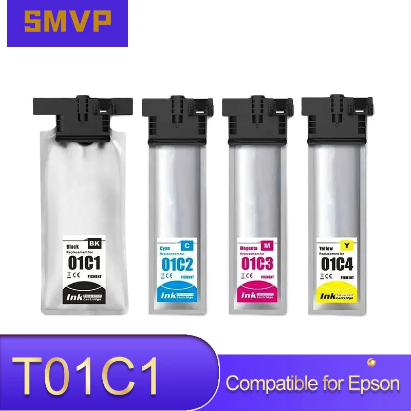 T01C1 T01C2 T01C3 T01C4 Цветной картридж премиум-класса для Epson WorkForce Pro WF-C529R WF-C579R WF-C579RDWF