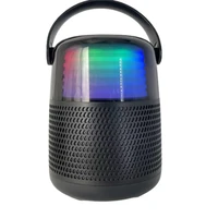 outdoor 360 degree transparent rgb led light wireless blue tooth lighted speaker