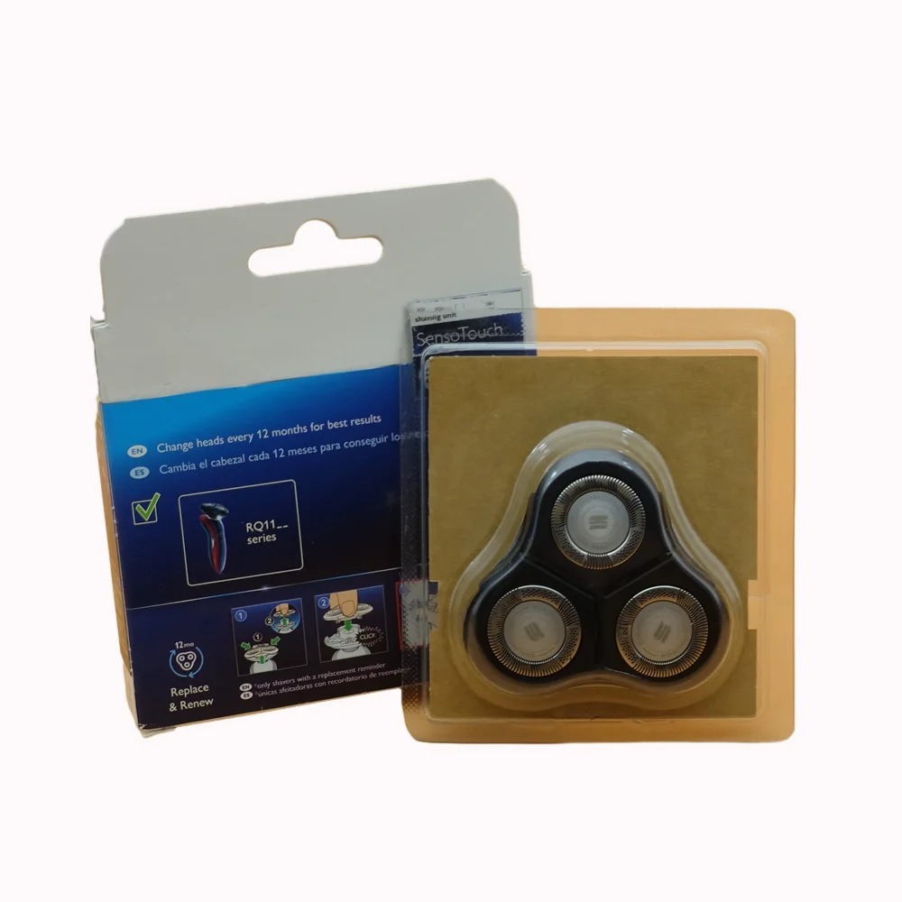 Фото Оригинальные НОВЫЕ бритвенные головки для Philips RQ11 RQ1150X RQ1160 RQ1180 №5