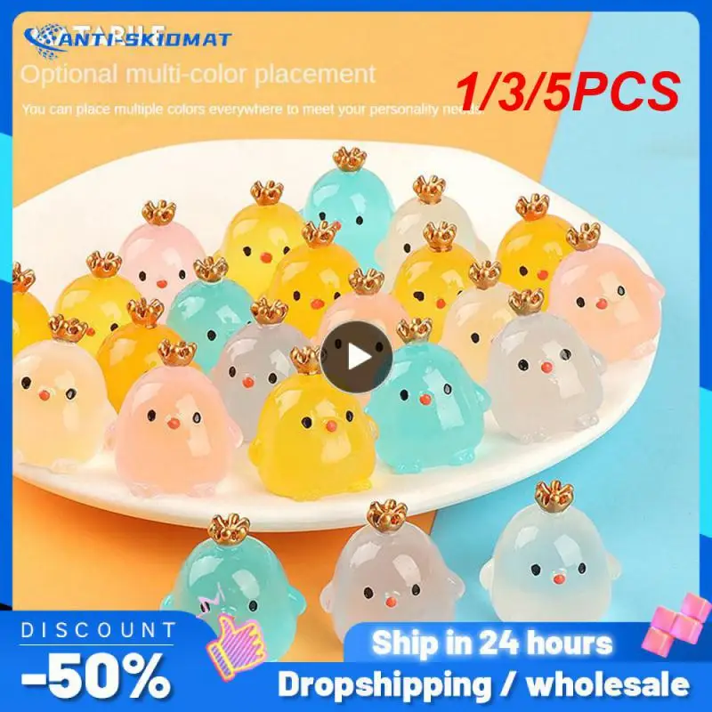 1/3/5 шт. светящиеся украшения для автомобиля