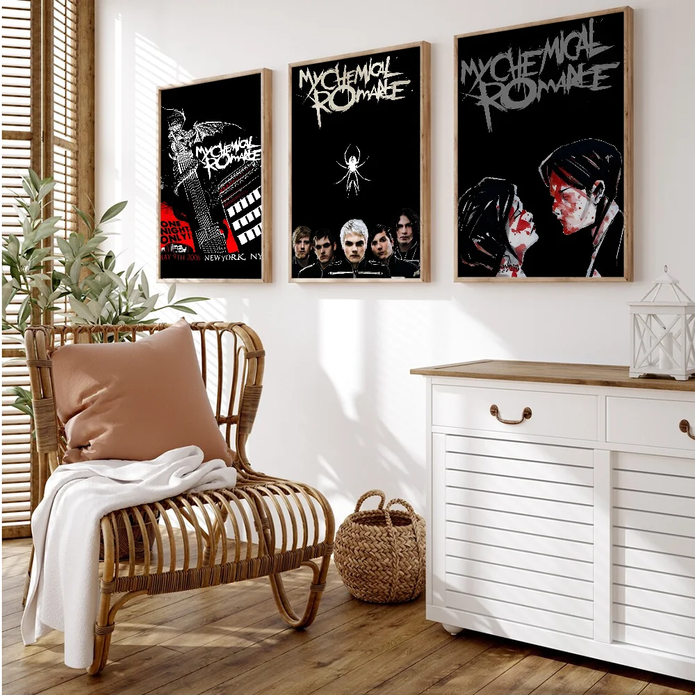 Ретро C-Chemical R-Romance плакат набор наклеек для домашнего декора офис кофейня