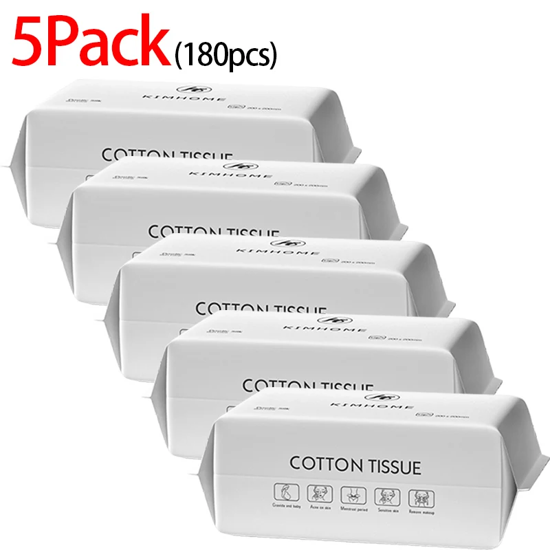 

Одноразовые полотенца для лица из хлопка, 36 штук