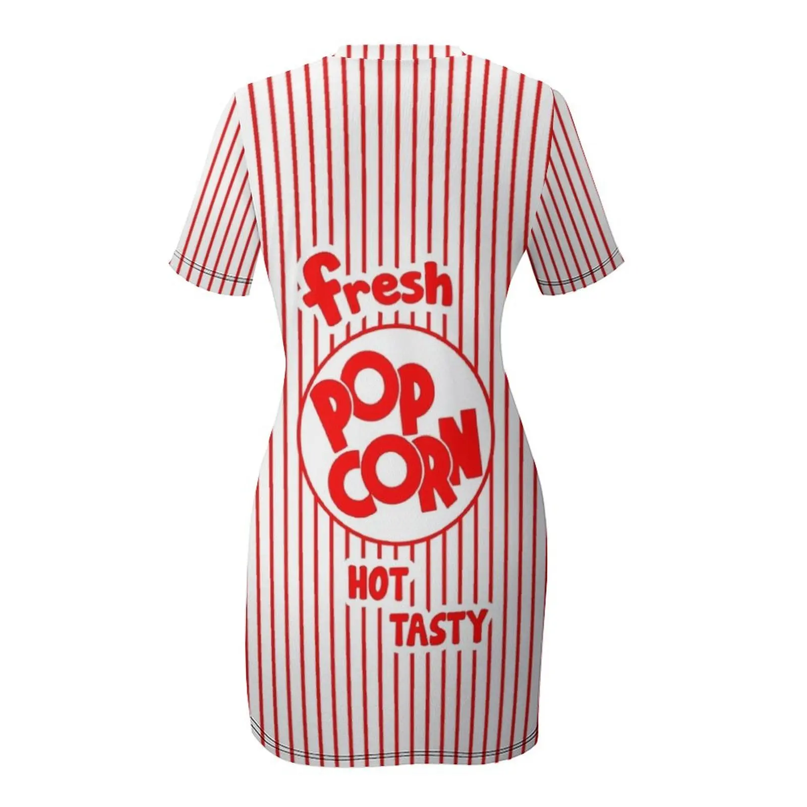 Фото Платье Popcorn Bag [Roufxis-Rb] с короткими рукавами, вечернее платье для женщин, женская одежда, коктейльные платья, платье №5
