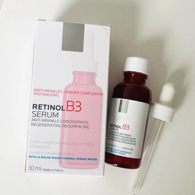 

Сыворотка для лица La Roche Retinol с витамином B3, Антивозрастная эссенция для лица, подходит для восстановления мелких линий и морщин, 30 мл