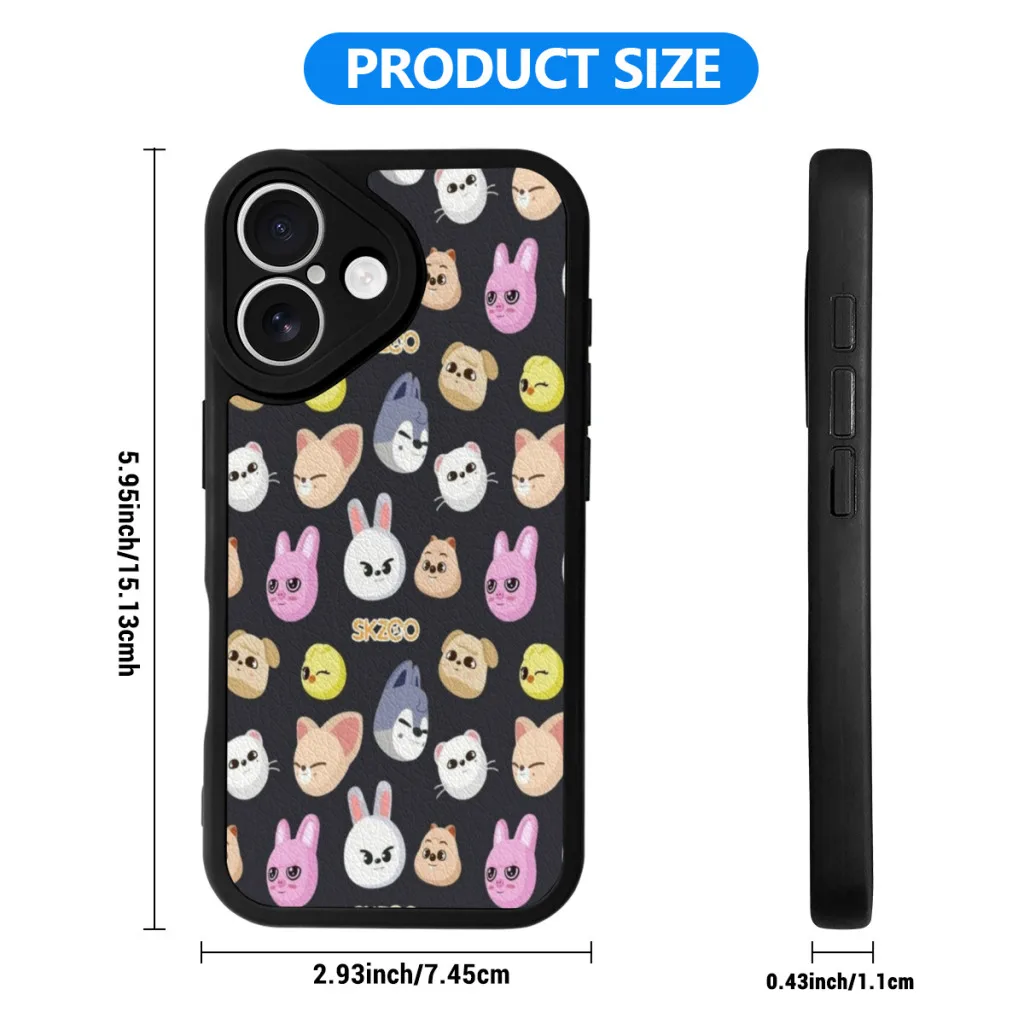 Чехол для телефона iPhone 16 Pro Max силиконовый чехол с рисунком skzoo