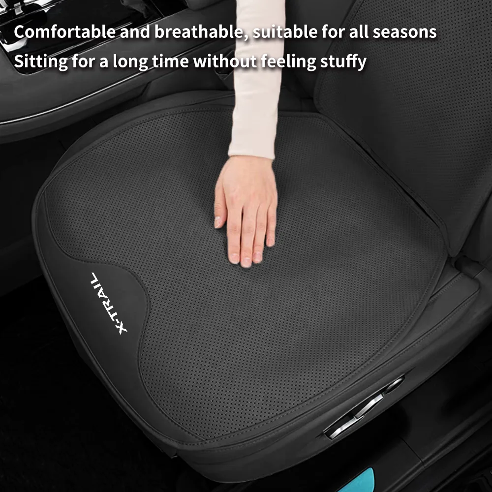 Дышащие кожаные чехлы на передние/задние автомобильные сиденья для Nissan X-Trail XTrail
