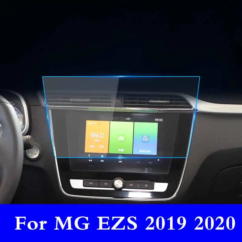 

For MG EZS Interior 2019 2020 Car GPS Navigation Tempered Glass Screen Protective Film Sticker Scratch-resistant membrane