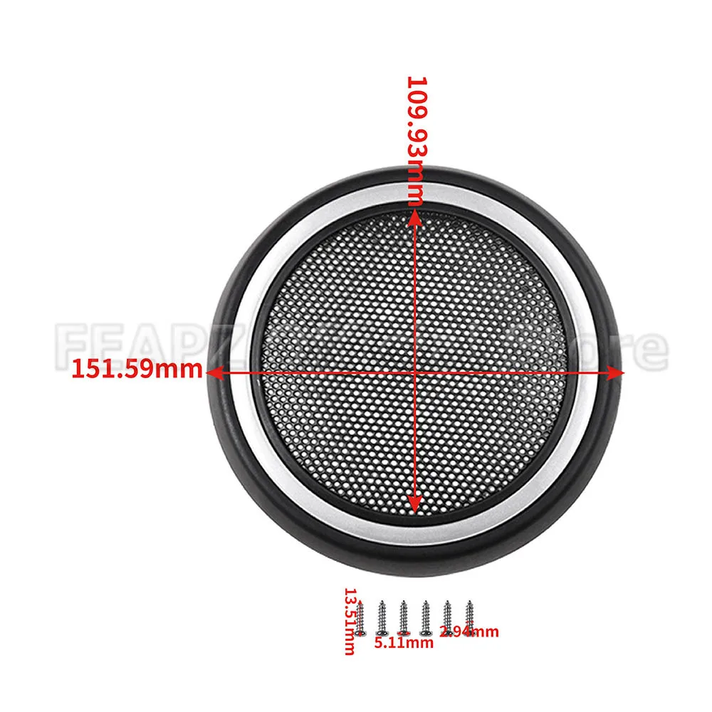 51412753333 крышка передней двери динамика решетка ABS 51412756567 для Mini Cooper R55 R56 R57 R58