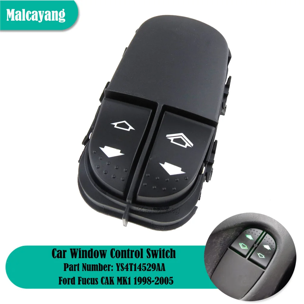 

Auto Parts For Ford Fucus CAK MK1 1998 1999 2000 2001 2002-2005 Front Left Window Regulator Switch YS4T14529AA YS4T-14529-AA