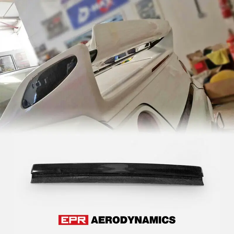 

(Ship From USA)For Nissan R33 GTR FRD Type Fiber Glass Rear Spoiler Gurney Flap Wing-Blade Add On Exterior