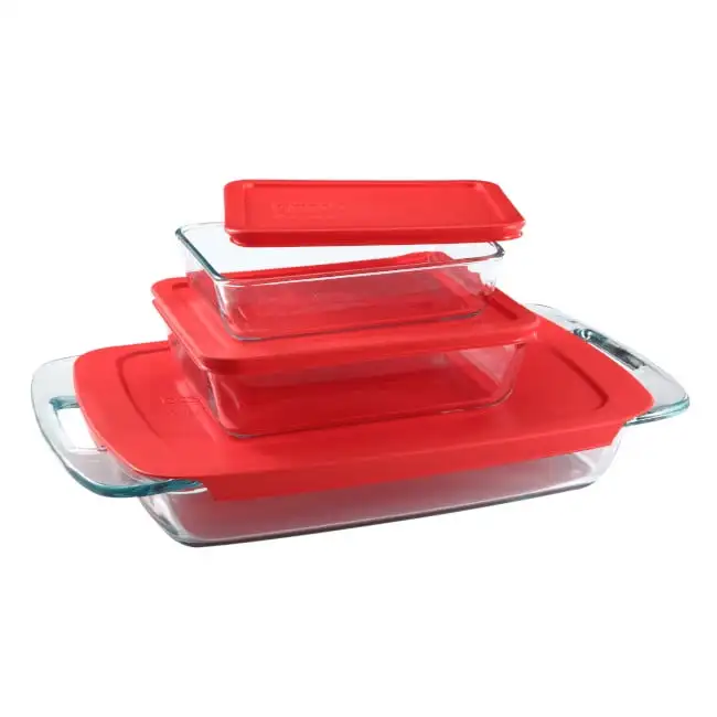 

Grab Bake & Store Glass Storage Value Pack, 6-Piece