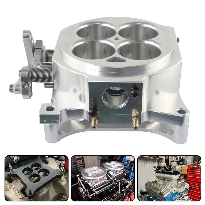 1000CFM 4150 фланцевый карбюратор корпус дроссельной заслонки 1 75 дюйма сердечник 4