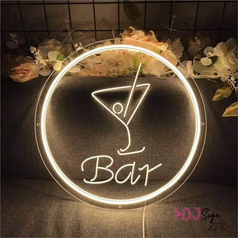 

Неоновая вывеска Bar для дома, для девочек, для мальчиков, для спальни, украшение для детской комнаты, декор для стола, ночник, кухня, домашний бар