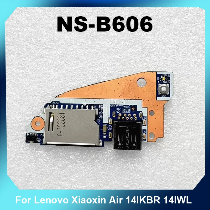 Фото Плата управления питанием USB SD IO NS-B606 для Lenovo Xiaoxin Air 14IKBR 14IWL №1