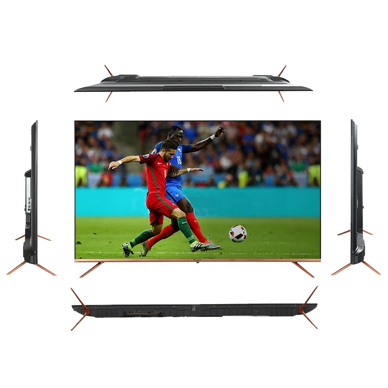 

hot sales customized logo added 55 65 75 inch tv smart tv 4k