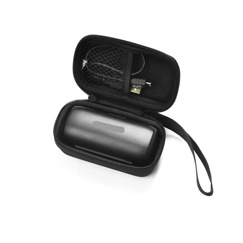 Portable Protective Earphone Case Box for Bose SoundSport Free Bluetooth + Cables 115x55x50mm |