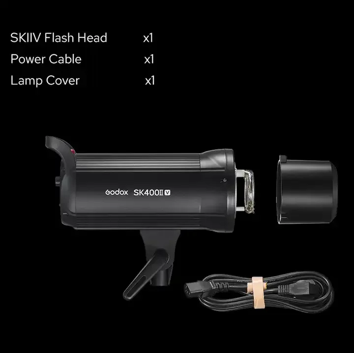 SK400IIV SK400II-V 400Ws Профессиональная компактная студийная вспышка