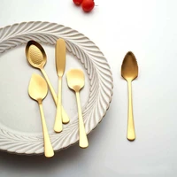 stainless steel cute cutlery jam cake kitchen tool teaspoon tableware spoon butter tools