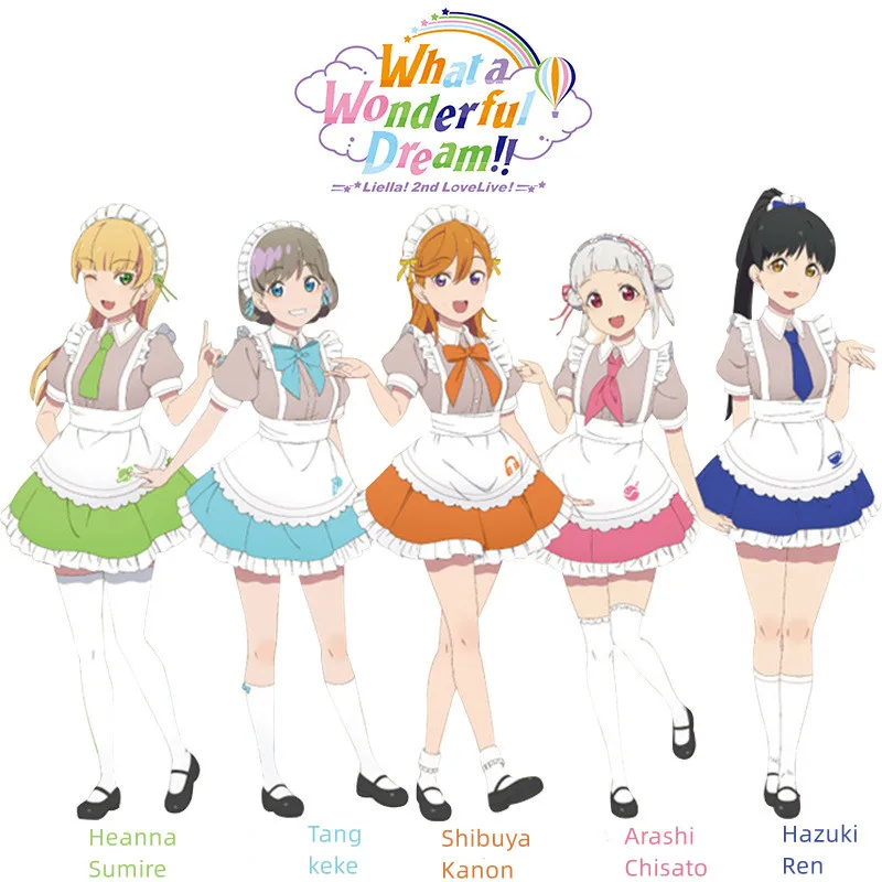 Новое поступление! Суперзвезда! Женский костюм горничной хэнанны самайра Танг