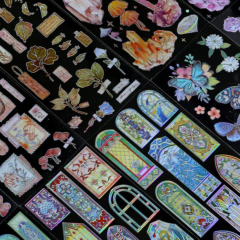 Наклейки для скрапбукинга 3 шт./лот Kawaii наклейки зрительного окна товары записей