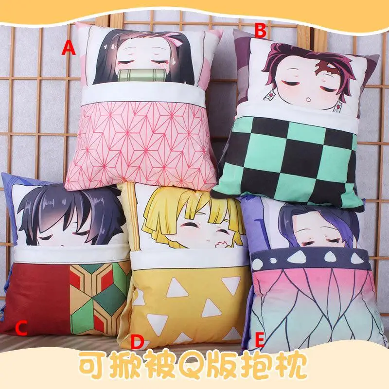 

Anime 3D Pillow Demon Slayer Kimetsu No Yaiba Plush Doll Decorative Pillow Cute
